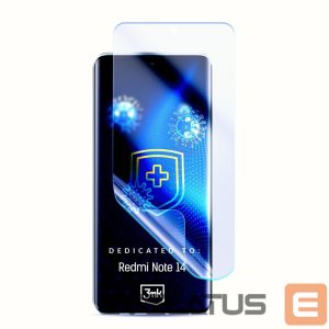 Kitos prekės 3MK  Antibacterial protective film 3mk SilverProtection+ for Xiaomi Redmi Note 14 4G 