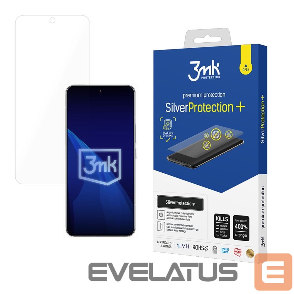 Kitos prekės 3MK Antibacterial protective film 3mk SilverProtection+ for Xiaomi 15 Ultra