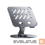 Kiti Wozinsky  Wozinsky WRS-DSY84SS 360° Rotating Aluminum Tablet Stand - Gray 