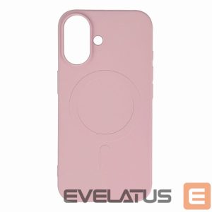 Nugarėlės dėklai Hurtel  Liquid Silicone Case with MagSafe for iPhone 16e - Pink 