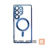 Nugarėlės dėklai Hurtel  Electroplated Case with MagSafe for iPhone 16e - Blue 