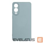 Nugarėlės dėklai Hurtel  Liquid Silicone Case with MagSafe for Samsung Galaxy S25 Edge - light blue 