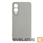 Nugarėlės dėklai Hurtel  Liquid Silicone Case with MagSafe for Samsung Galaxy S25 Edge - Gray 