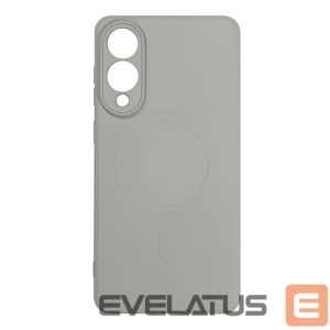 Nugarėlės dėklai Hurtel  Liquid Silicone Case with MagSafe for Samsung Galaxy S25 Edge - Gray 