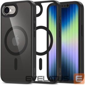 Kitos prekės Tech-Protect  Tech-Protect MagMat MagSafe iPhone 16e Case - Black-Transparent 