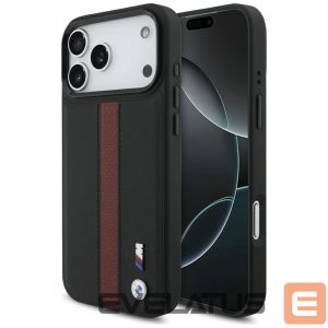 Kitos prekės BMW  BMW M Perforated Stripe Logo MagSafe Case for iPhone 17 Pro Max - Red 