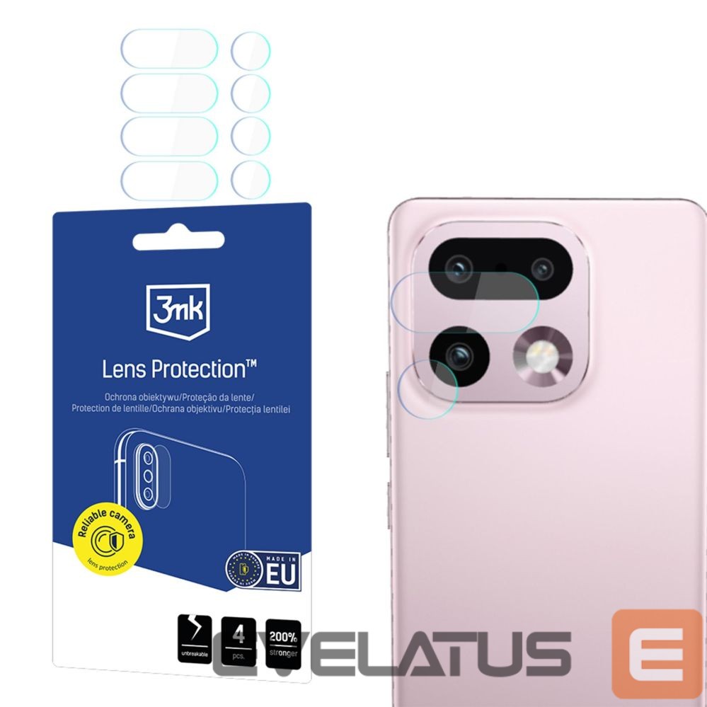 Kitos prekės 3MK 3mk Lens Protection Hybrid Glass for Camera Lens on Realme 16 Pro+ 5G
