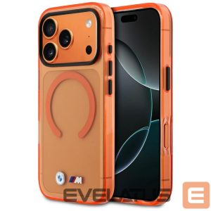 Kitos prekės BMW  BMW M IML Metal Logos MagSafe Case for iPhone 17 Pro Max - Pro Orange 