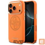 Kitos prekės Guess  Guess Perforated 4G MagSafe case for iPhone 17 Pro - orange 