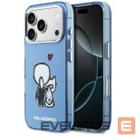 Kitos prekės Karl Lagerfeld  Karl Lagerfeld Karl & Choupette Back MagSafe Case for iPhone 17 Pro - Blue 
