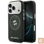 Kitos prekės Karl Lagerfeld  Karl Lagerfeld Point & Karl Sketch MagSafe Case for iPhone 17 Pro - Black 