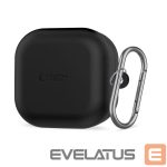 Kitos prekės Tech-Protect  Tech-Protect Silicone Hook Case for Samsung Galaxy Buds 4 / 4 Pro - Black 