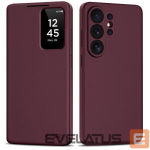 Kitos prekės Tech-Protect  Tech-Protect Smart Wallet Case for Samsung Galaxy S26 Ultra - Burgundy 