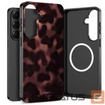 Kitos prekės Tech-Protect  Tech-Protect Lamano MagSafe Case for Samsung Galaxy S26+ - Brown and Black 