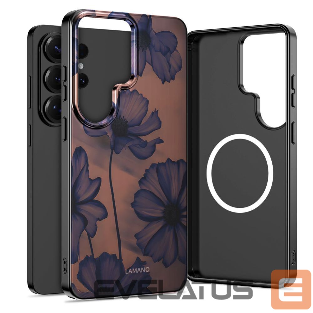 Kitos prekės Tech-Protect Tech-Protect Lamano MagSafe Case for Samsung Galaxy S26 Ultra - Brown and Purple