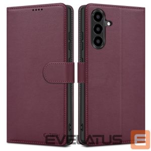 Kitos prekės Tech-Protect  Tech-Protect Wallet Case for Samsung Galaxy A57 5G - Burgundy 