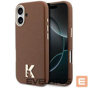 Kitos prekės Karl Lagerfeld  Karl Lagerfeld Karl Head Logo MagSafe Case for iPhone 17 - Brown 