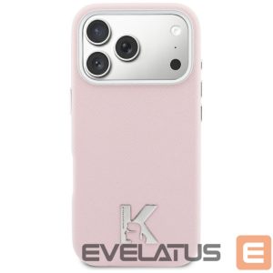 Kitos prekės Karl Lagerfeld  Karl Lagerfeld Karl Head Logo MagSafe Case for iPhone 17 - Pink 