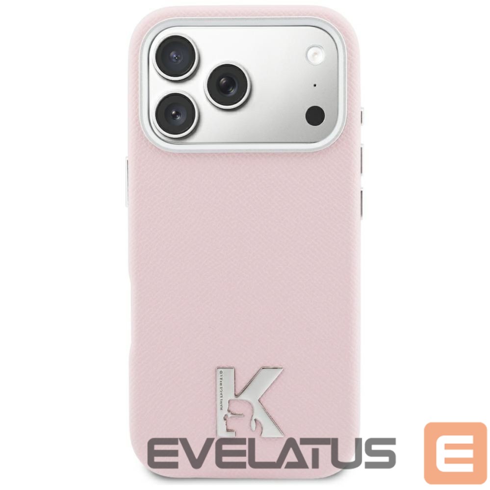 Kitos prekės Karl Lagerfeld Karl Lagerfeld Karl Head Logo MagSafe Case for iPhone 17 - Pink