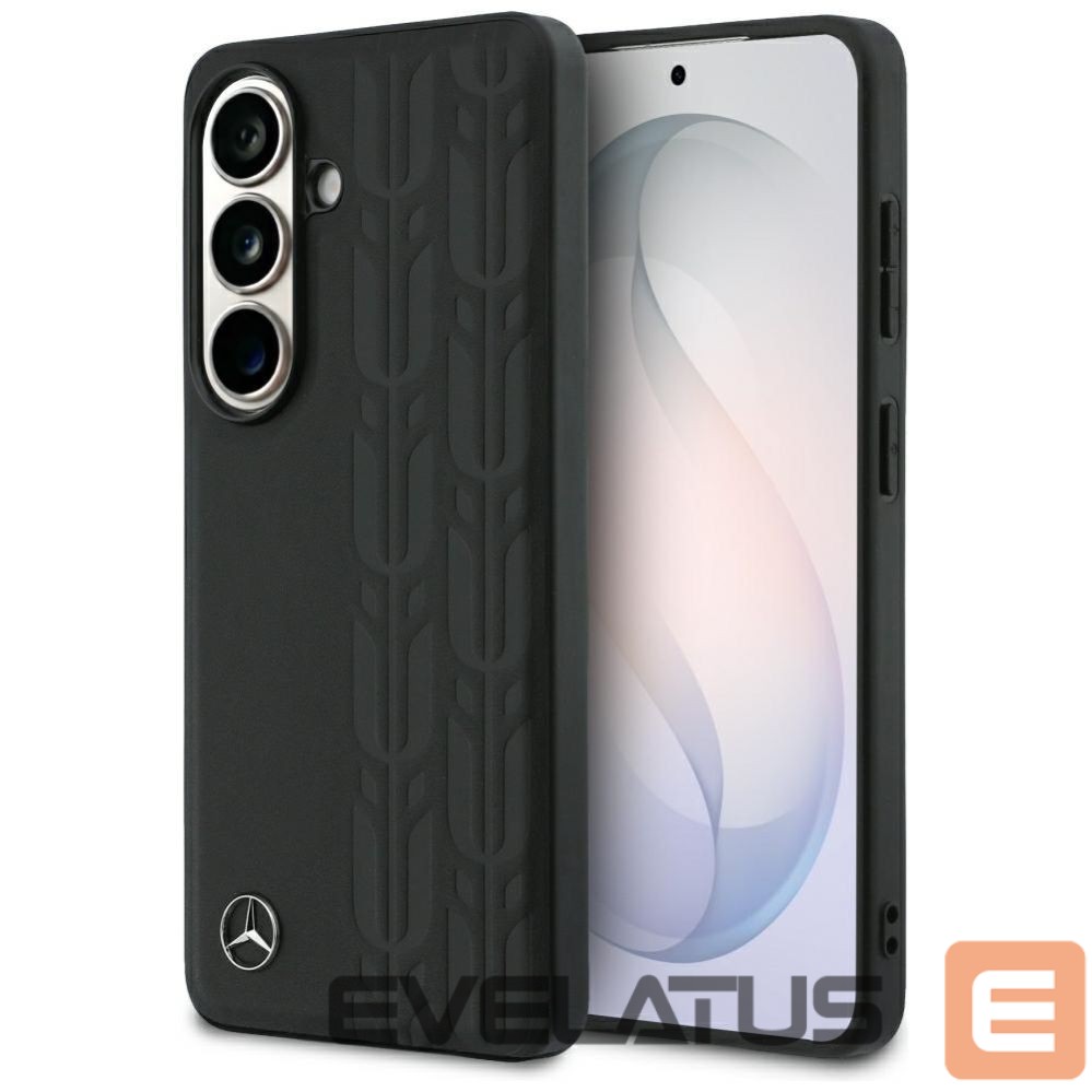 Kitos prekės Mercedes-Benz Mercedes Laurel Leaves MagSafe Case for Samsung Galaxy S26 - Black