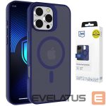 Kitos prekės 3MK  3mk Smoke MagCase for iPhone 16 Pro Max - Blue-Translucent 