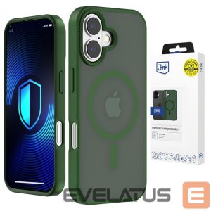Kitos prekės 3MK  3mk Smoke MagCase for iPhone 16 Pro - Green-Translucent 