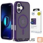 Kitos prekės 3MK  3mk Smoke MagCase for iPhone 16 - purple-translucent 