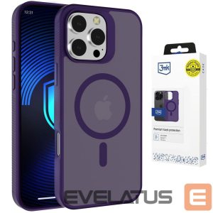 Kitos prekės 3MK  3mk Smoke MagCase for iPhone 16 Pro Max - Purple-Translucent 