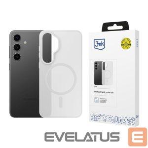 Kitos prekės 3MK  3mk Smoke MagCase for Samsung Galaxy S25 - white-transparent 
