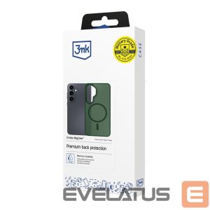 Kitos prekės 3MK  3mk Smoke MagCase for Samsung Galaxy S24 - Green-Translucent 