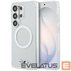 Kitos prekės BMW  BMW IML Shockproof Metal Logo MagSafe Case for Samsung Galaxy S26 Ultra - Transparent 