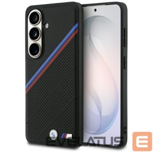Kitos prekės BMW  BMW Tricolor Metal Logo MagSafe Case for Samsung Galaxy S26 - Black 