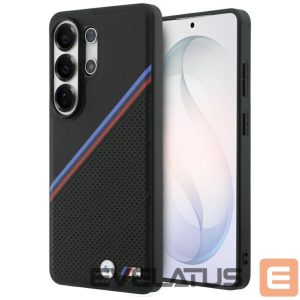 Kitos prekės BMW  BMW Tricolor Metal Logo MagSafe Case for Samsung Galaxy S26 Ultra - Black 