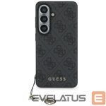 Kitos prekės Guess  Guess 4G Classic Logo Charm MagSafe case for Samsung Galaxy S26 - black 