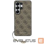 Kitos prekės Guess  Guess 4G Classic Logo Charm MagSafe Case for Samsung Galaxy S26 Ultra - Brown 