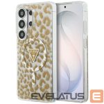 Kitos prekės Guess  Guess IML Leopard Print Triangle MagSafe Case for Samsung Galaxy S26 Ultra - Brown 