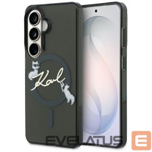 Kitos prekės Karl Lagerfeld  Karl Lagerfeld IML KC Script MagSafe Case for Samsung Galaxy S26 Plus - Black 