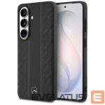 Kitos prekės Mercedes-Benz  Mercedes Laurel Leaves Vertical Stripes MagSafe Case for Samsung Galaxy S26 - Black 