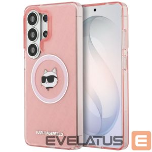 Kitos prekės Karl Lagerfeld  Karl Lagerfeld IML Repeated Choupette MagSafe Case for Samsung Galaxy S26 Ultra - Pink 