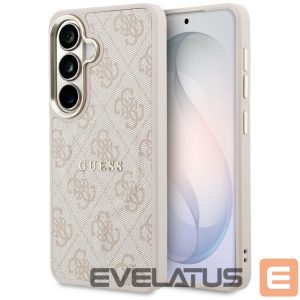 Kitos prekės Guess  Guess 4G Embossed Ring MagSafe Case for Samsung Galaxy S26 - Pink 