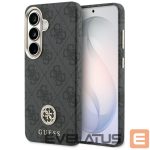 Kitos prekės Guess  Guess 4G Rhinestone Round Logo MagSafe Case for Samsung Galaxy S26 - Black 