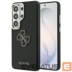Kitos prekės Guess  Reinforced full-screen tempered glass 3mk HardGlass Max Black for Samsung Galaxy S24+ 
