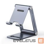 Automatinis laikiklis Ugreen  Ugreen metal aluminum folding phone holder tablet gray (LP263 80708) 