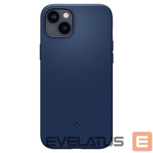 Nugarėlės dėklai Spigen  Spigen Silicone Fit Mag Case with MagSafe for iPhone 14 Plus - Blue 