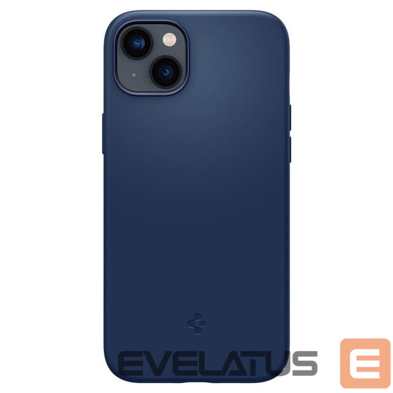Nugarėlės dėklai Spigen Spigen Silicone Fit Mag Case with MagSafe for iPhone 14 Plus - Blue
