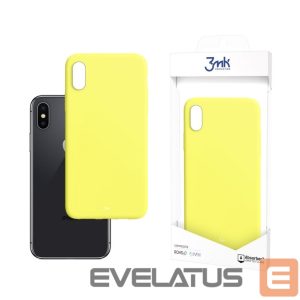 Nugarėlės dėklai 3MK  3mk Matt Case for iPhone X / XS - yellow 