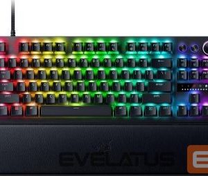 Kompiuterio klaviatūra Razer  Klaviatūra Razer Huntsman V3 Pro Tenkeyless Black 
