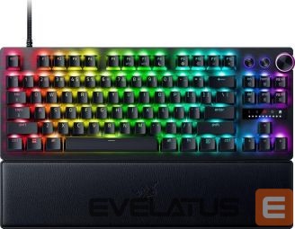 Kompiuterio klaviatūra Razer Klaviatūra Razer Huntsman V3 Pro Tenkeyless Black