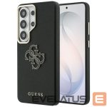 Apsauginiai stiklai Guess - GUESS case for SAMSUNG S26 Ultra GUHCS26L5PS4RGGK (Grained Big 4G Metal Logo) black 