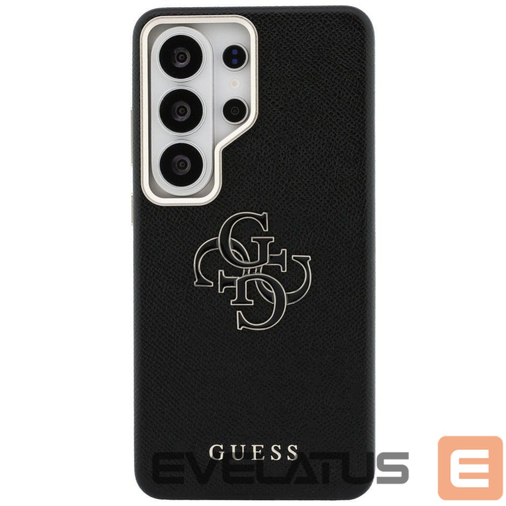 Apsauginiai stiklai Guess - GUESS case for SAMSUNG S26 Ultra GUHCS26L5PS4RGGK (Grained Big 4G Metal Logo) black